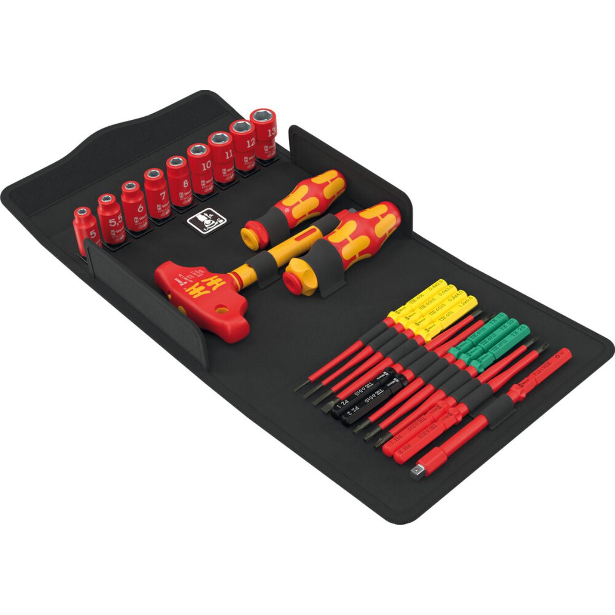 Wera Kraftform Kompakt VDE 24 Allrounder Set 1, 25-teiliges Set