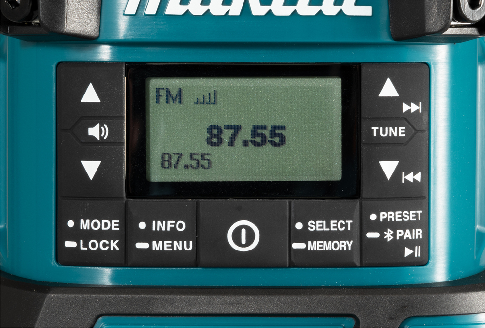 Makita Akku-Radio mit Laterne LXT 18V (ohne Akku, ohne Ladegerät) - DMR056