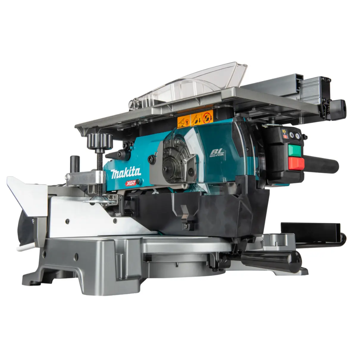 Makita Akku-Tisch-Kapp- und Gehrungssäge XGT 40V max. (ohne Akku, ohne Ladegerät) - LH001GZ