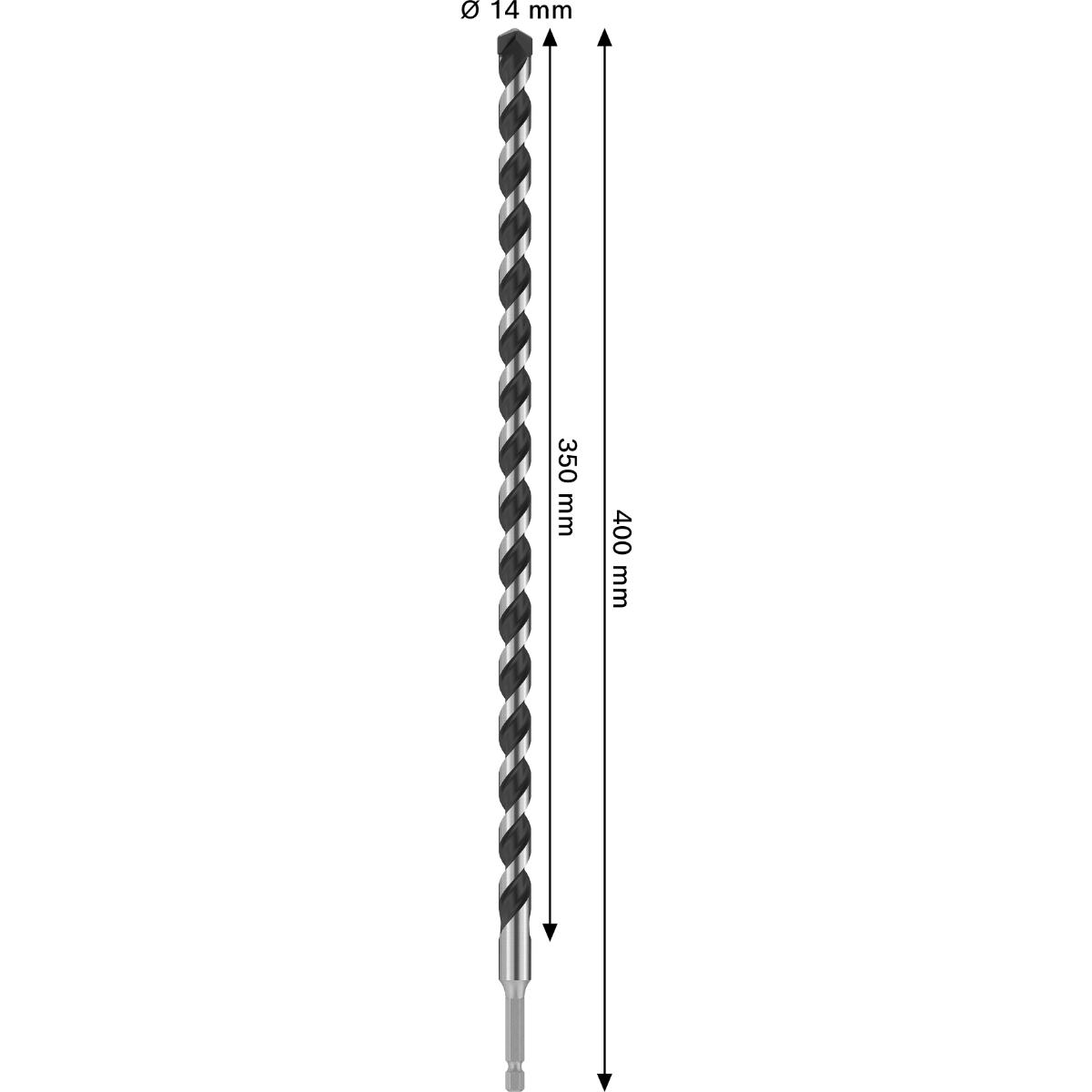 Bosch PRO HEX-5 Bohrer, 14 x 350 x 400 mm
