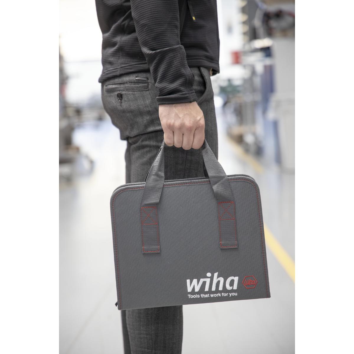 Wiha Werkzeug Set Mechaniker gemischt 32-teilges Set mit Werkzeugmappe
