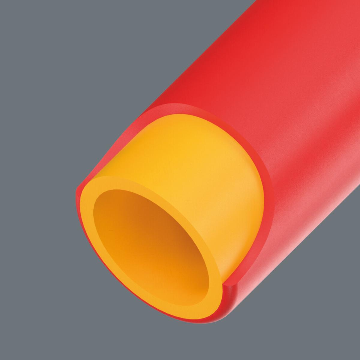 Wera 9727 Schaumstoffeinlage 8007 A VDE Zyklop VDE Knarre Set 1, 1/4"