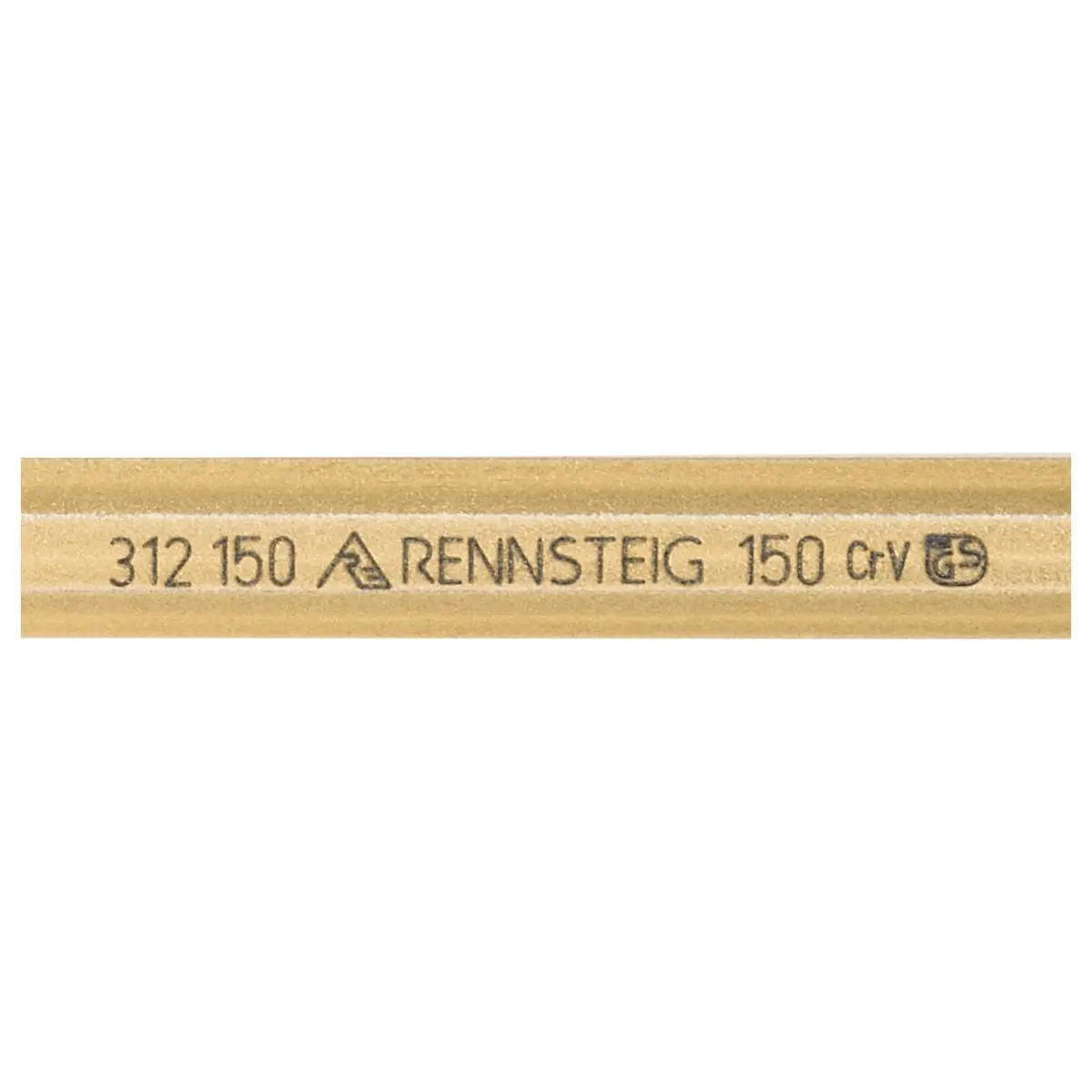 Rennsteig Flachmeißel 12 x 150 mm, 8-kant 10 mm, lackiert