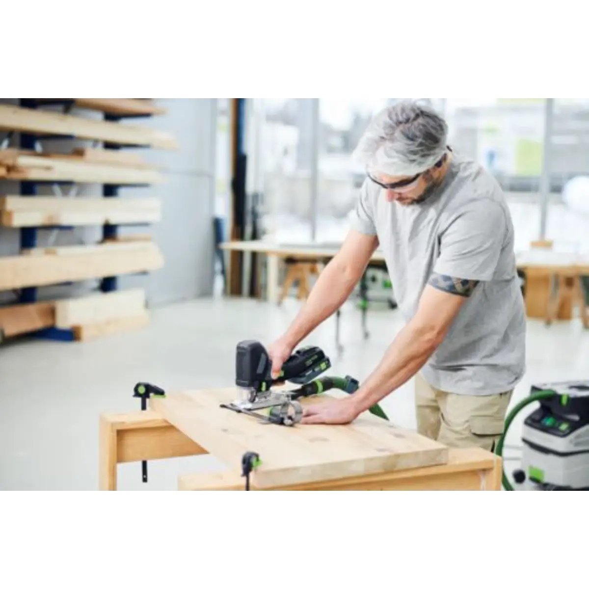 Festool Akku-Pendelstichsäge PSC 500 EB-Basic