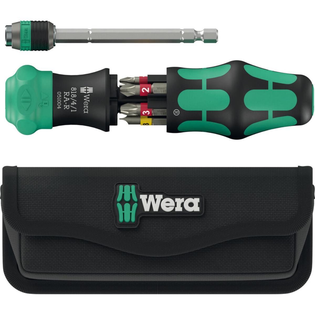 Wera Kraftform Kompakt 25 RA-R mit Tasche, 6-teiliges Set