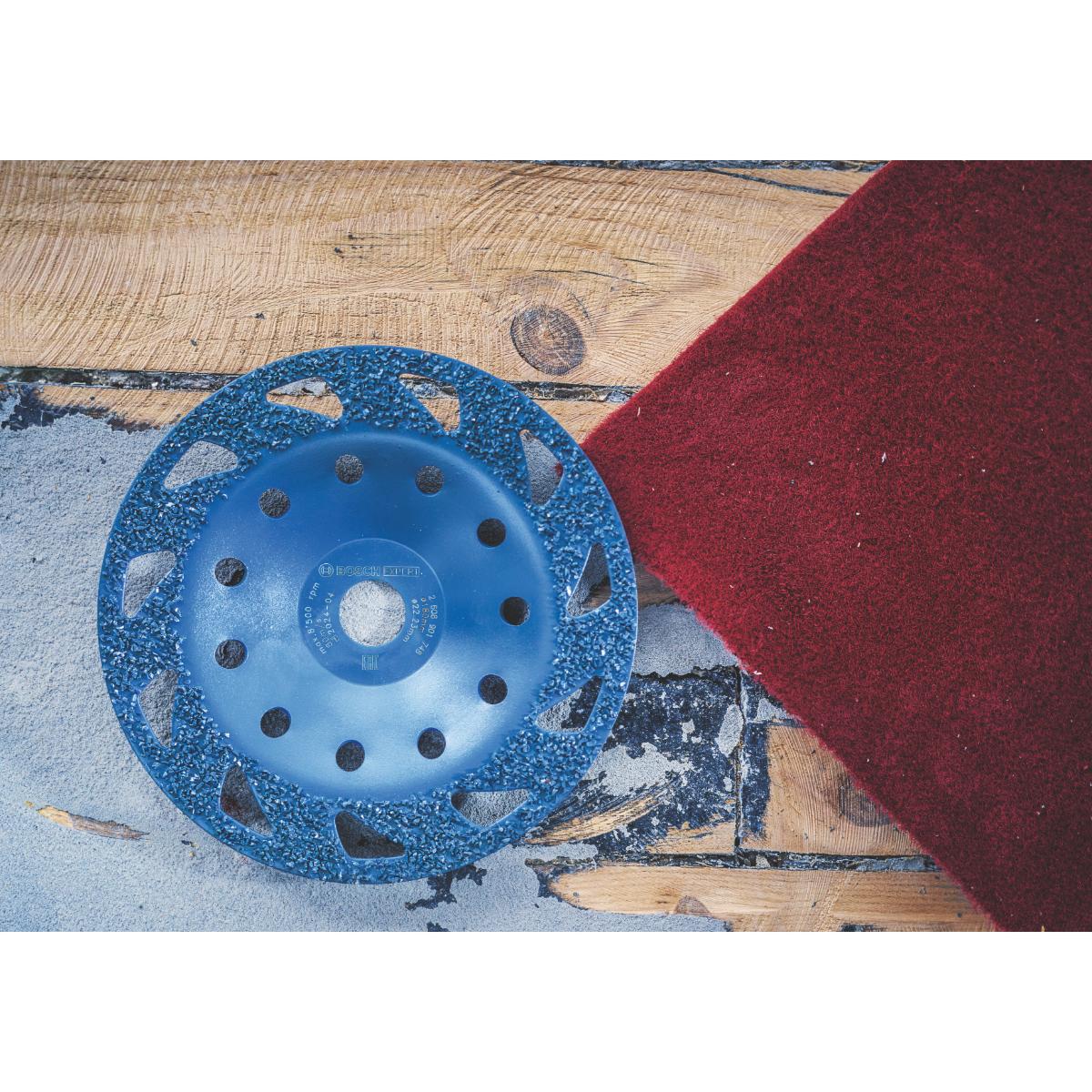 Bosch EXPERT Multi Material Carbide-Topfscheibe grob 180 mm, 22,23 mm