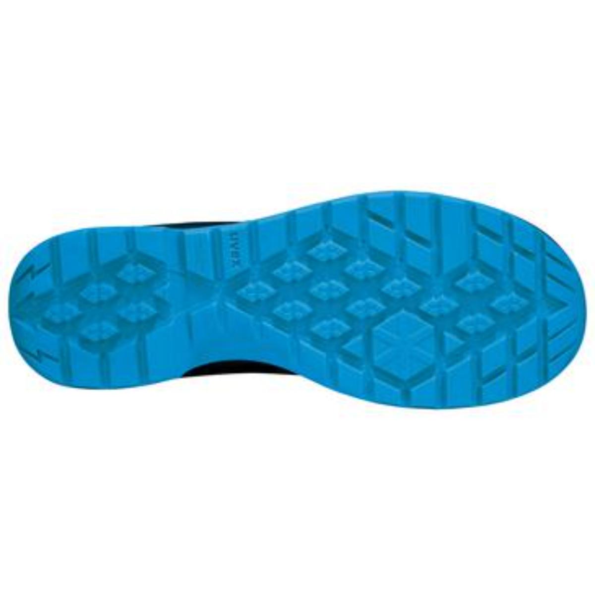 uvex 2 trend Sicherheitsschuh S2 Halbschuh blau-schwarz