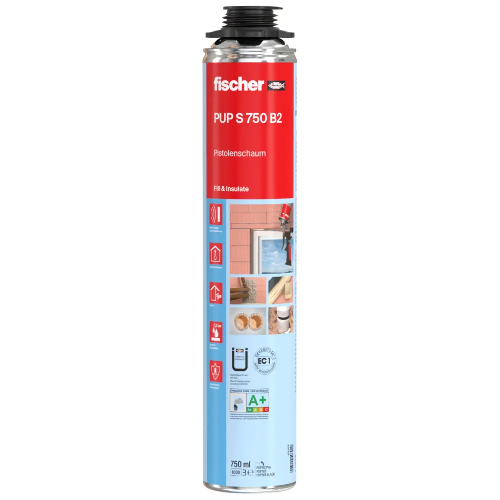 Fischer Pistolenschaum PUP S 750