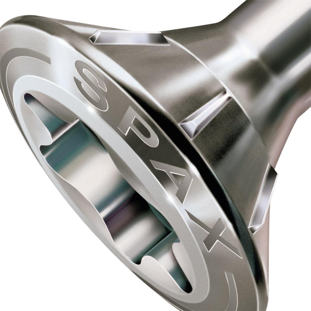 SPAX-S A2 Linsenkopf Fräsrippen T-Star Plus T20 Teilgewinde Cut, 100 Stück