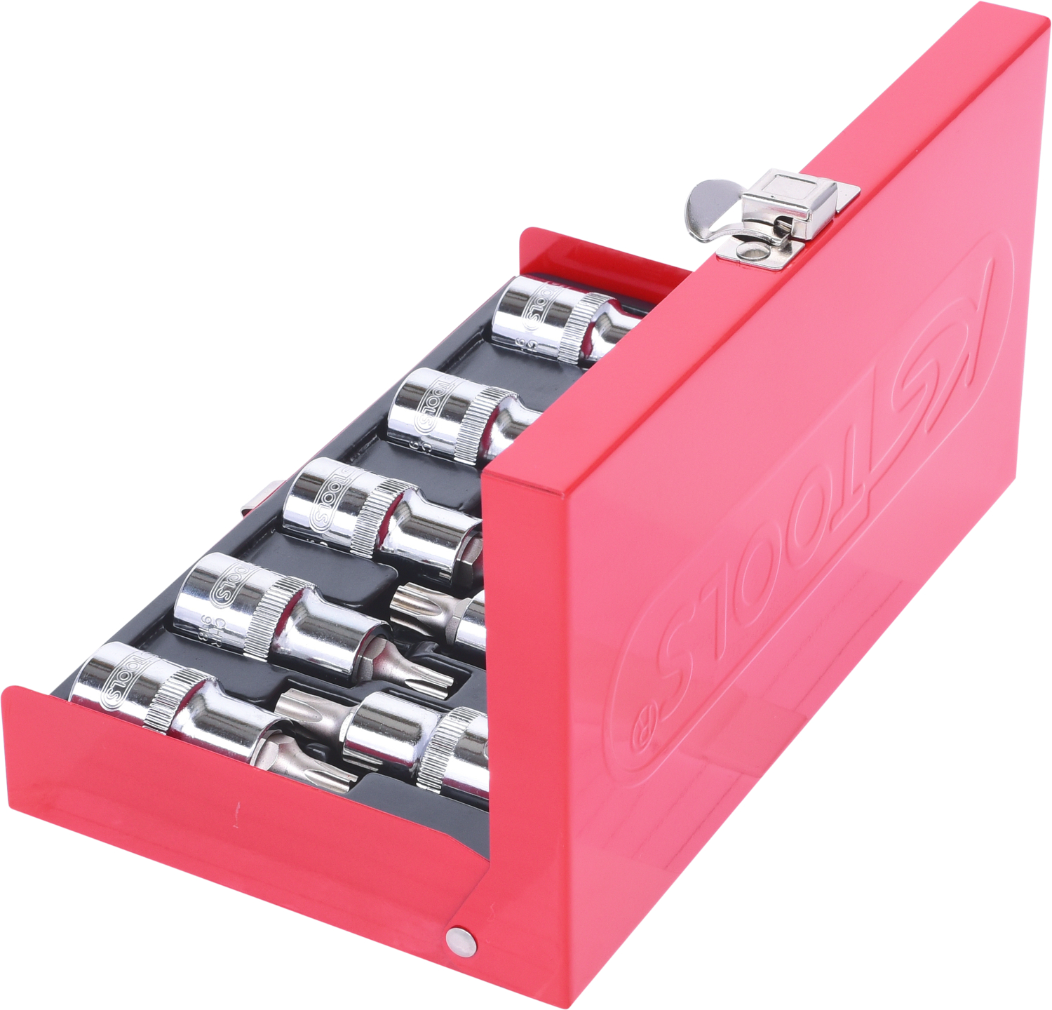 KS Tools 1/2" CHROMEplus Bit-Stecknuss-Satz Torx, 9-tlg T20-T60