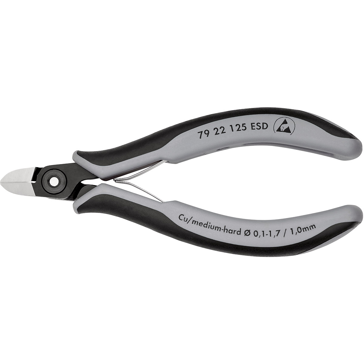 KNIPEX Präzisions-Elektronik-Seitenschneider ESD ohne Facette