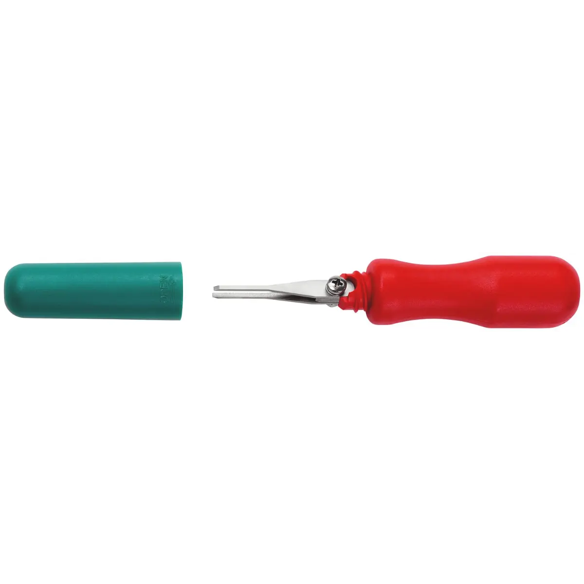 Rennsteig Entriegelungswerkzeug für Flachstecker 19729-1035 P mit Doppelklinge 1,0 x 1,5 mm, Einstellmaß 3,5 mm