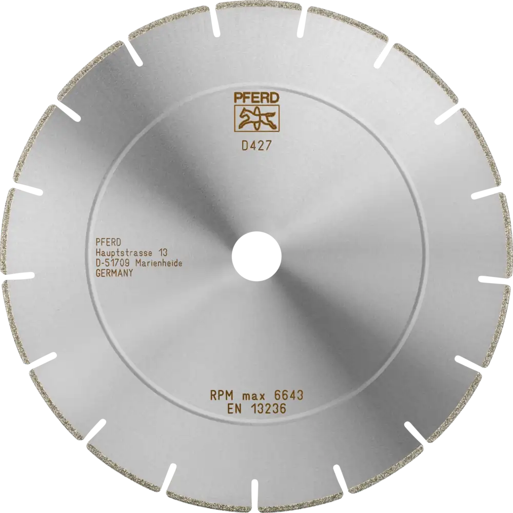 PFERD TOOLS Diamant-Trennscheibe D1A1R segmentiert für GFK/CFK