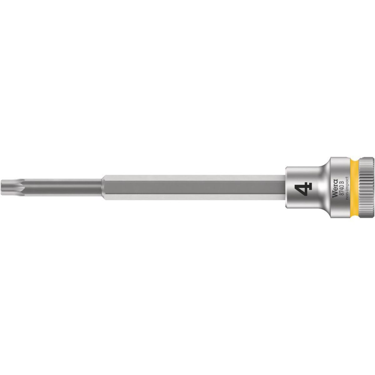 Wera 8740 B Zyklop Bitnuss mit 3/8"-Antrieb, mit extra schlankem Profilbereich