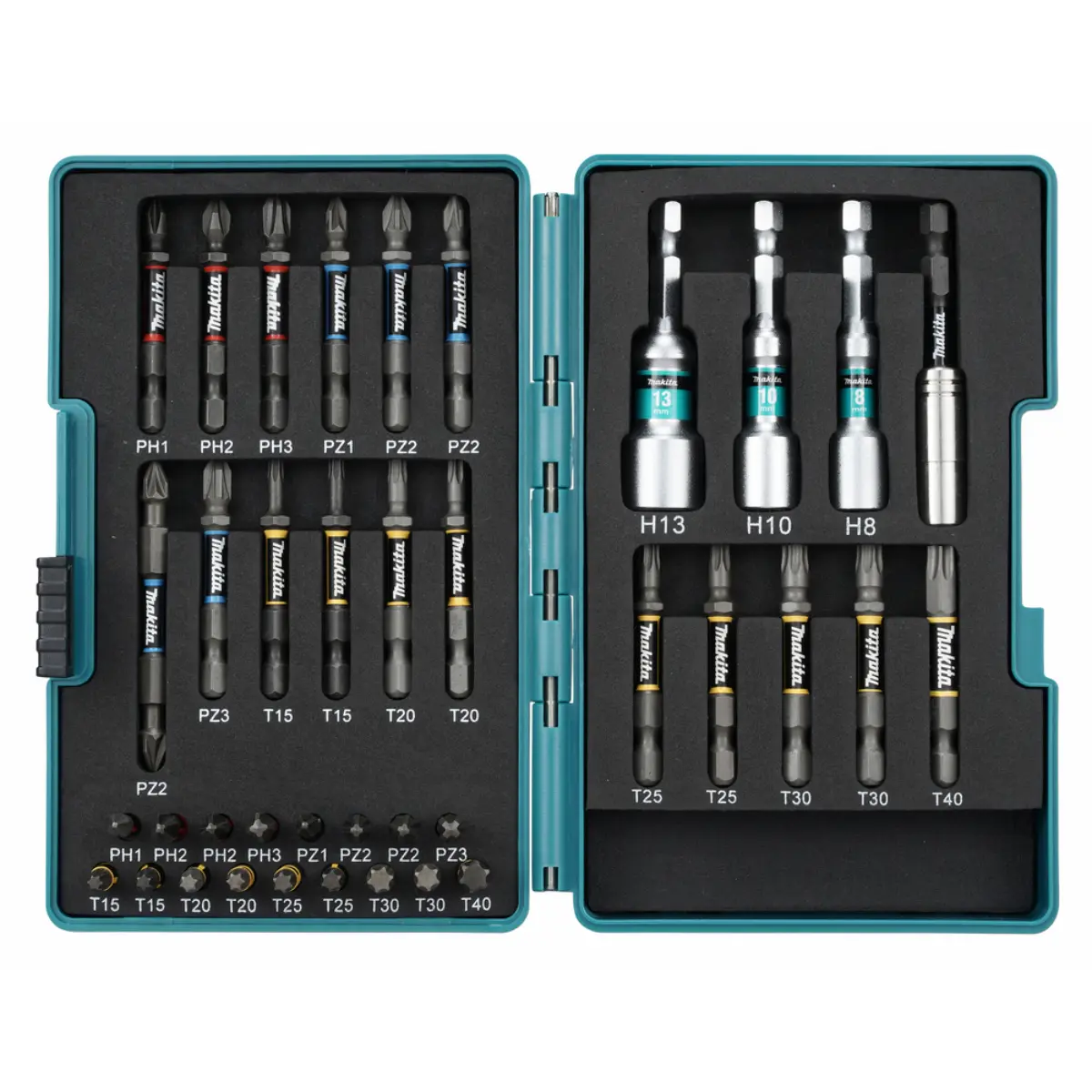 Makita Bit-Set Torsion 38-tlg. Impact Premier - E-26179