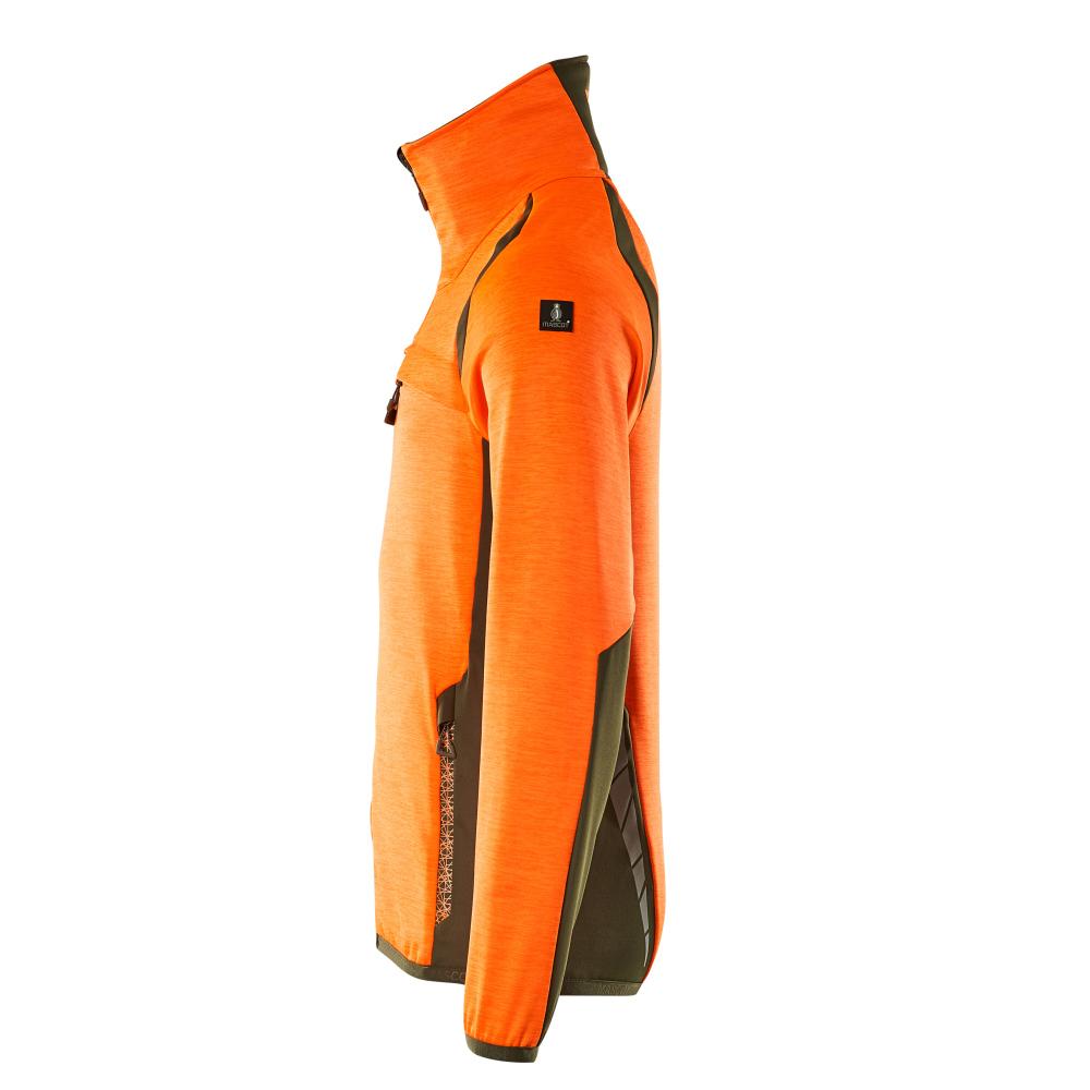 MASCOT Herren Fleecepullover mit Reißverschluss ACCELERATE SAFE