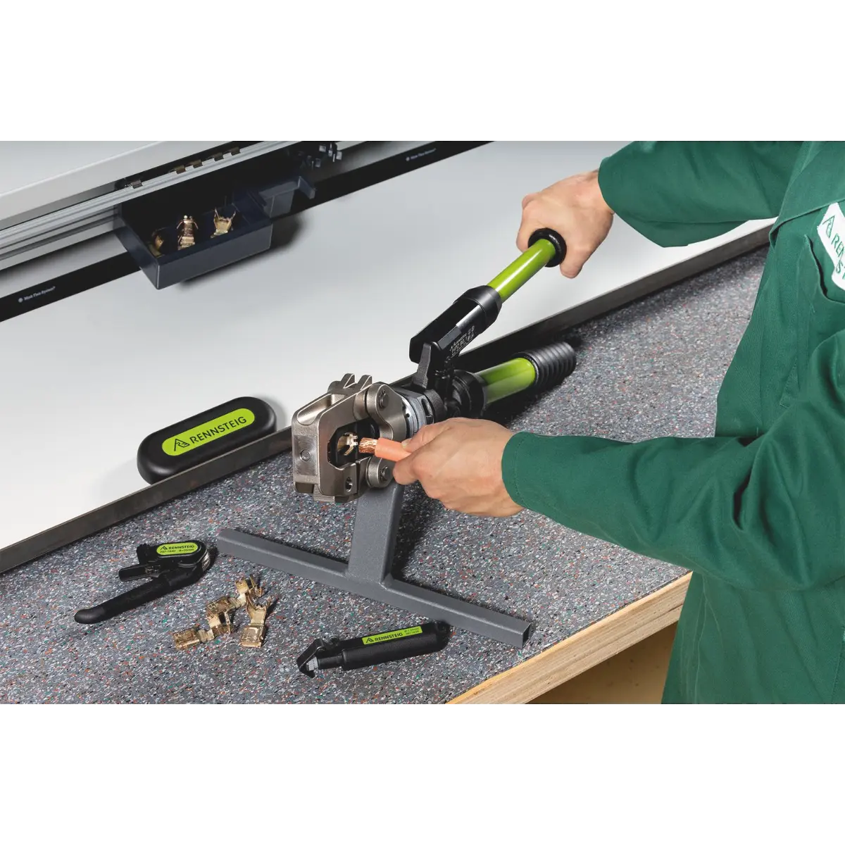 Rennsteig Handcrimpzange HPZ 80.1 im Kunststoffkoffer