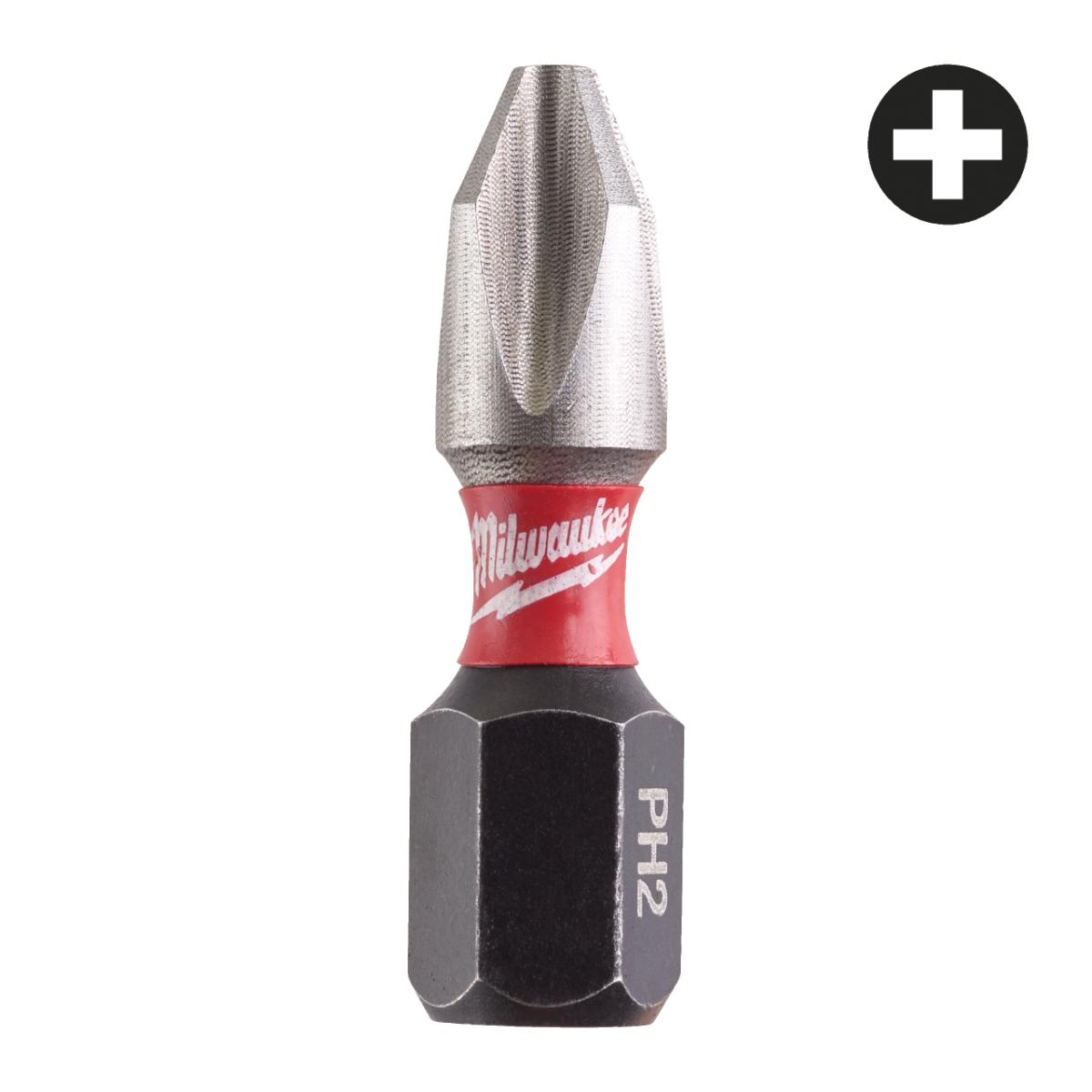 Milwaukee - BIT PH2 25MM SHOCKWAVE (25) - 4932430853