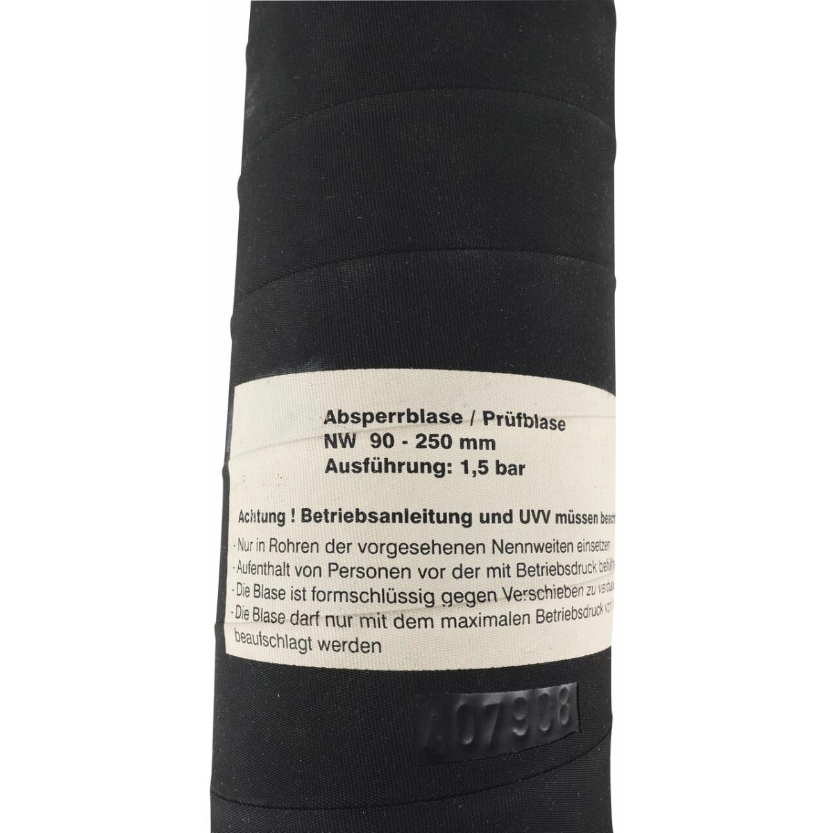 Rothenberger Absperrblase NW 90-250 für Hausanschlussset