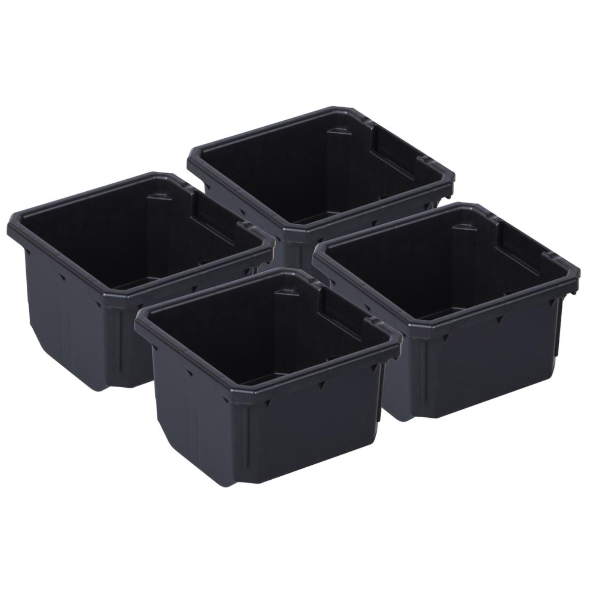 Makita MAKTRAK Behälter-Set klein flach 4 Stück
