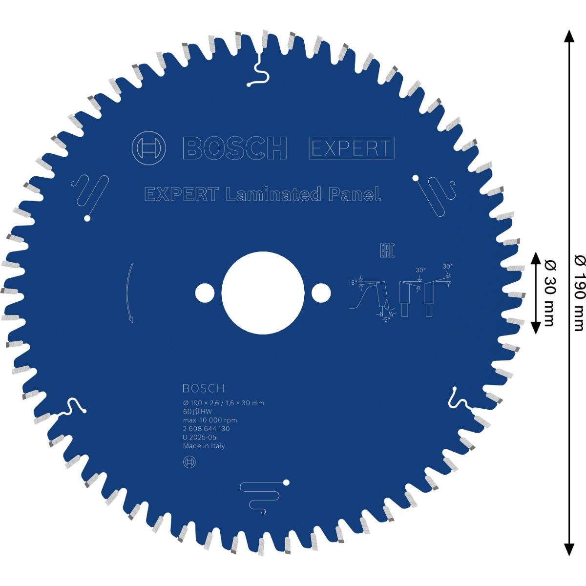 Bosch Kreissägeblatt Expert for Laminated Panel