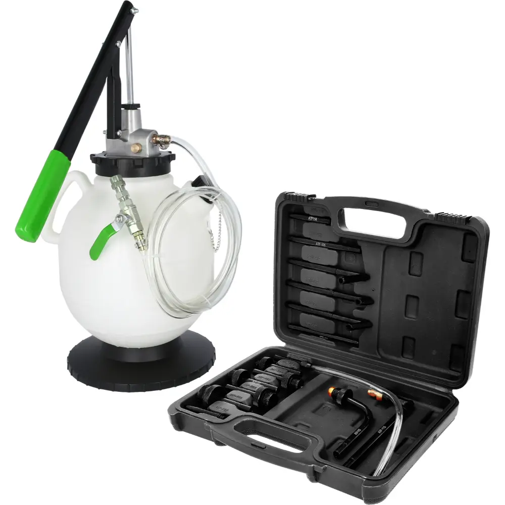 COMPETITION Universal Getriebeöl-Füllsystem-Satz mit 15-tlg Adaptersatz