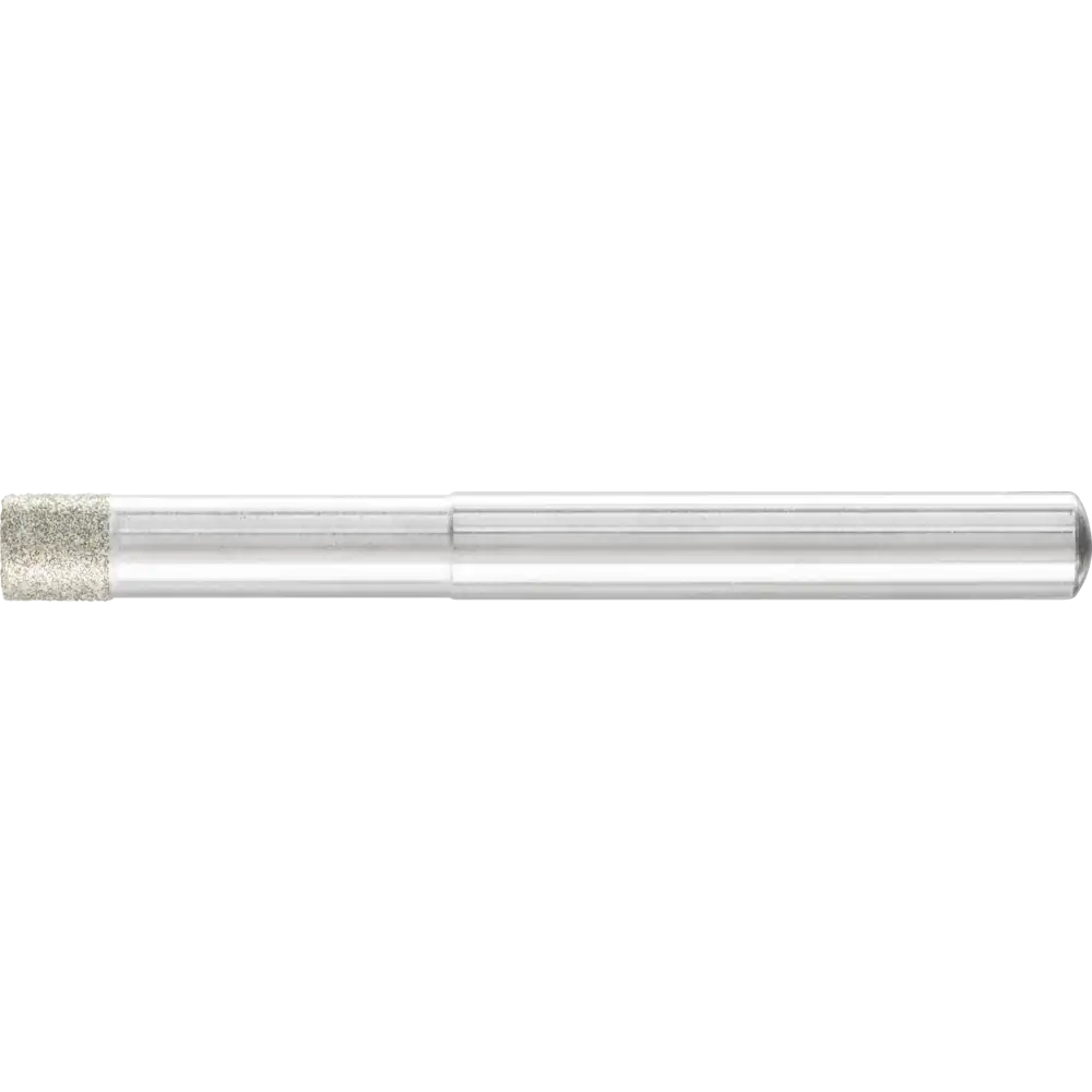 PFERD TOOLS Diamant-Schleifstift Zylinder zum Schleifen von Bohrungen/Radien mit abgesetztem Schaft