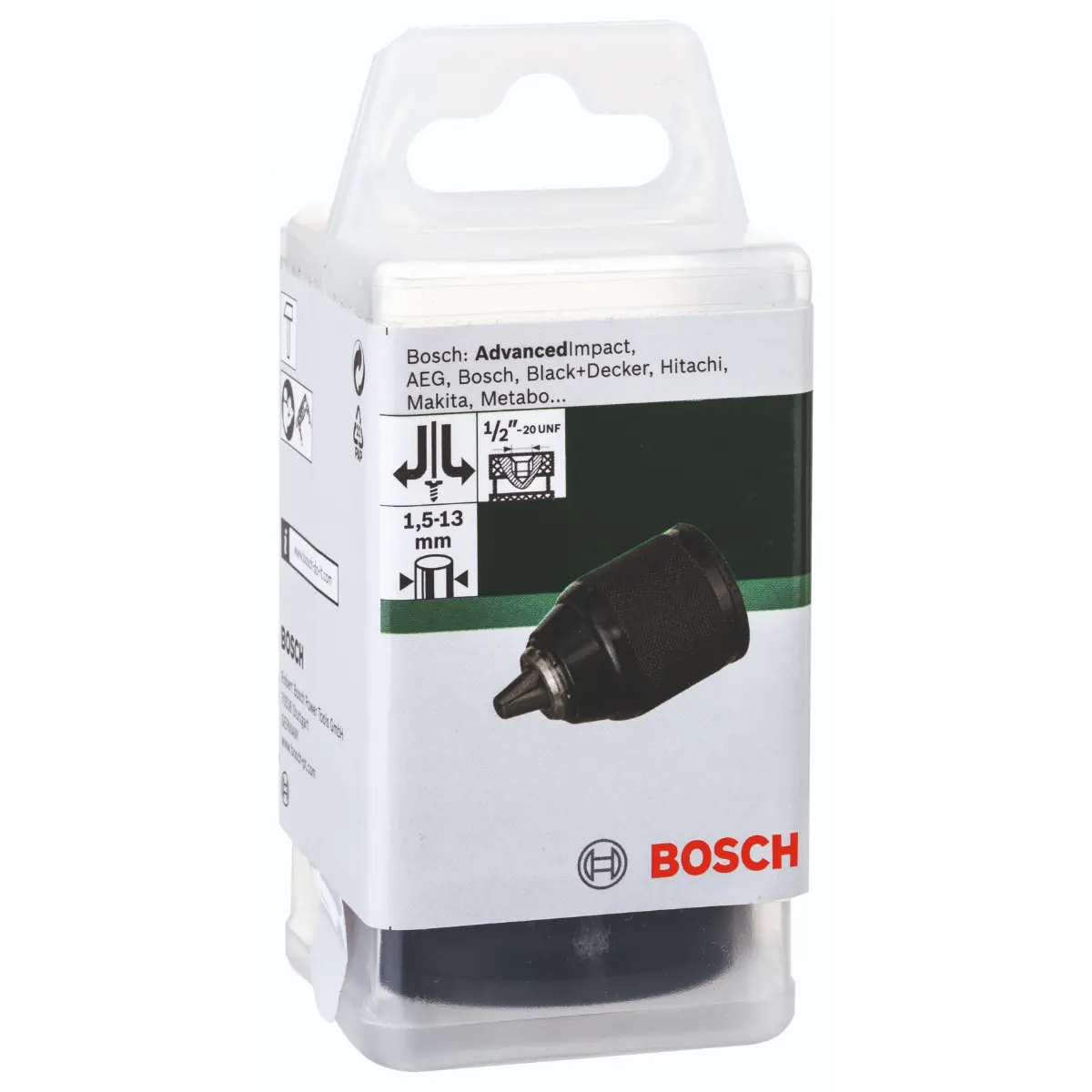 Bosch Schnellspannbohrfutter 1,5 mm - 13 mm, AdvancedImpact