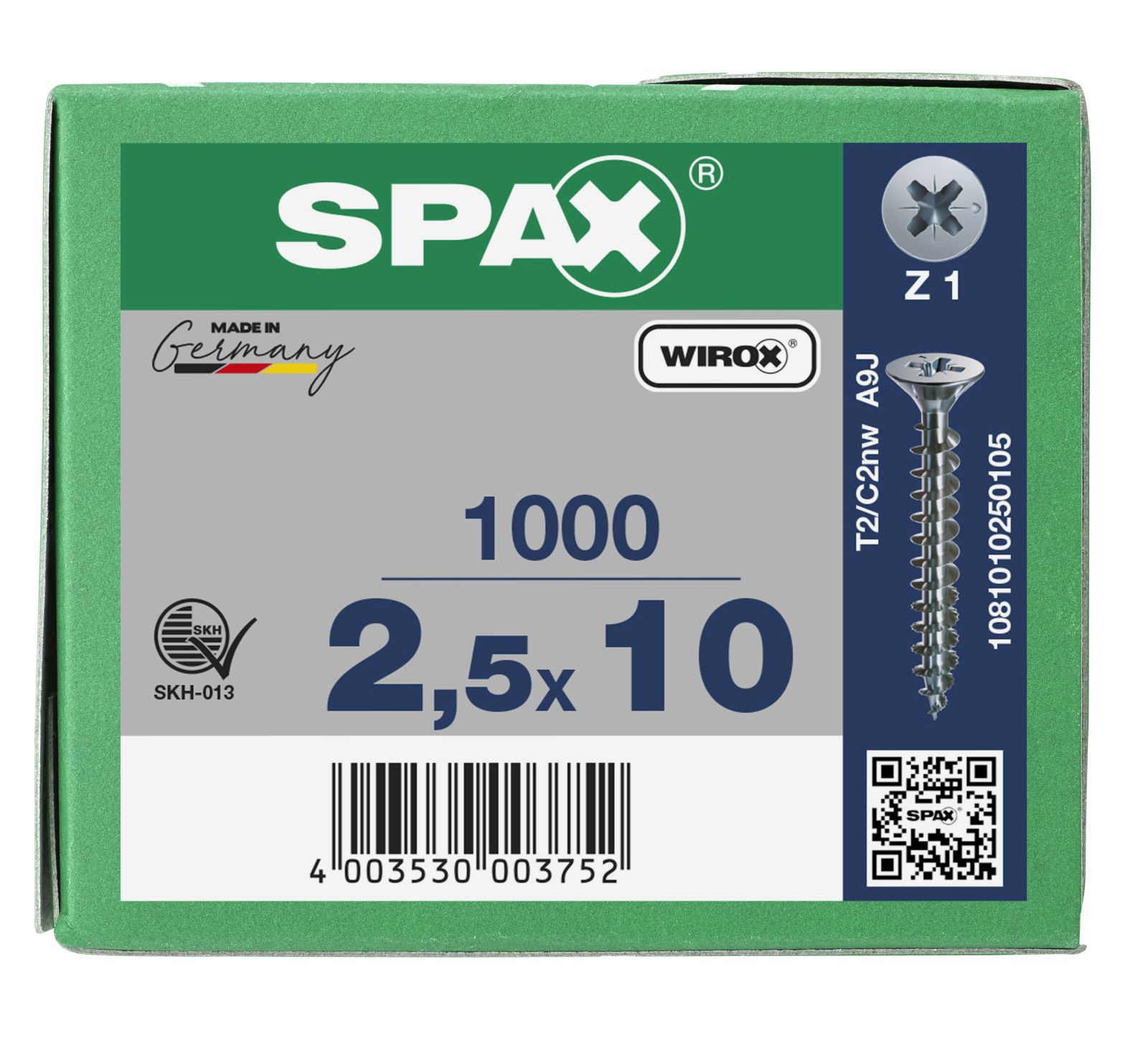 1081010250105SPX 1081010250105SPX