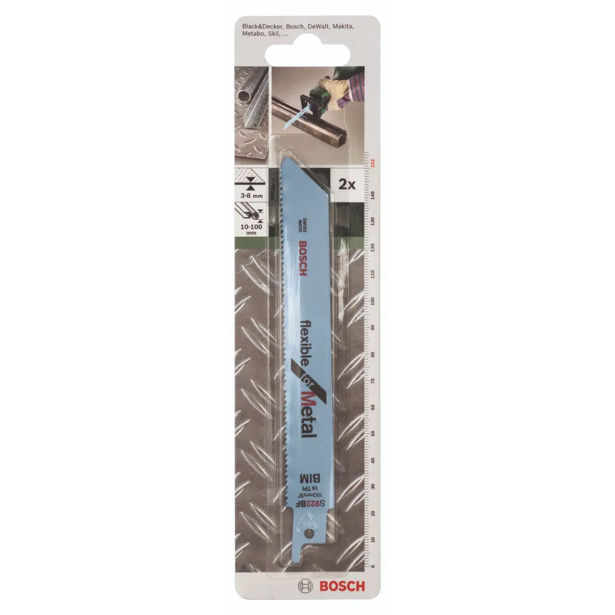 Bosch Säbelsägeblatt Bimetall, S 922 BF Flexible for Metal