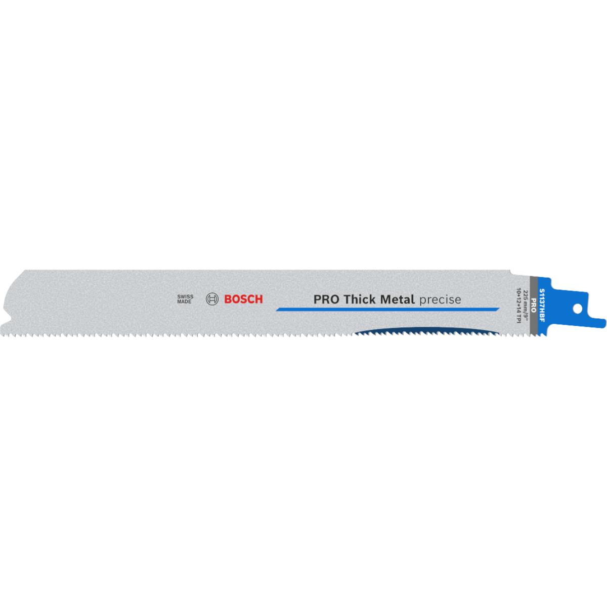 Bosch PRO Thick Metal precise S1137HBF Blatt,1,1 x 25 x 225 mm