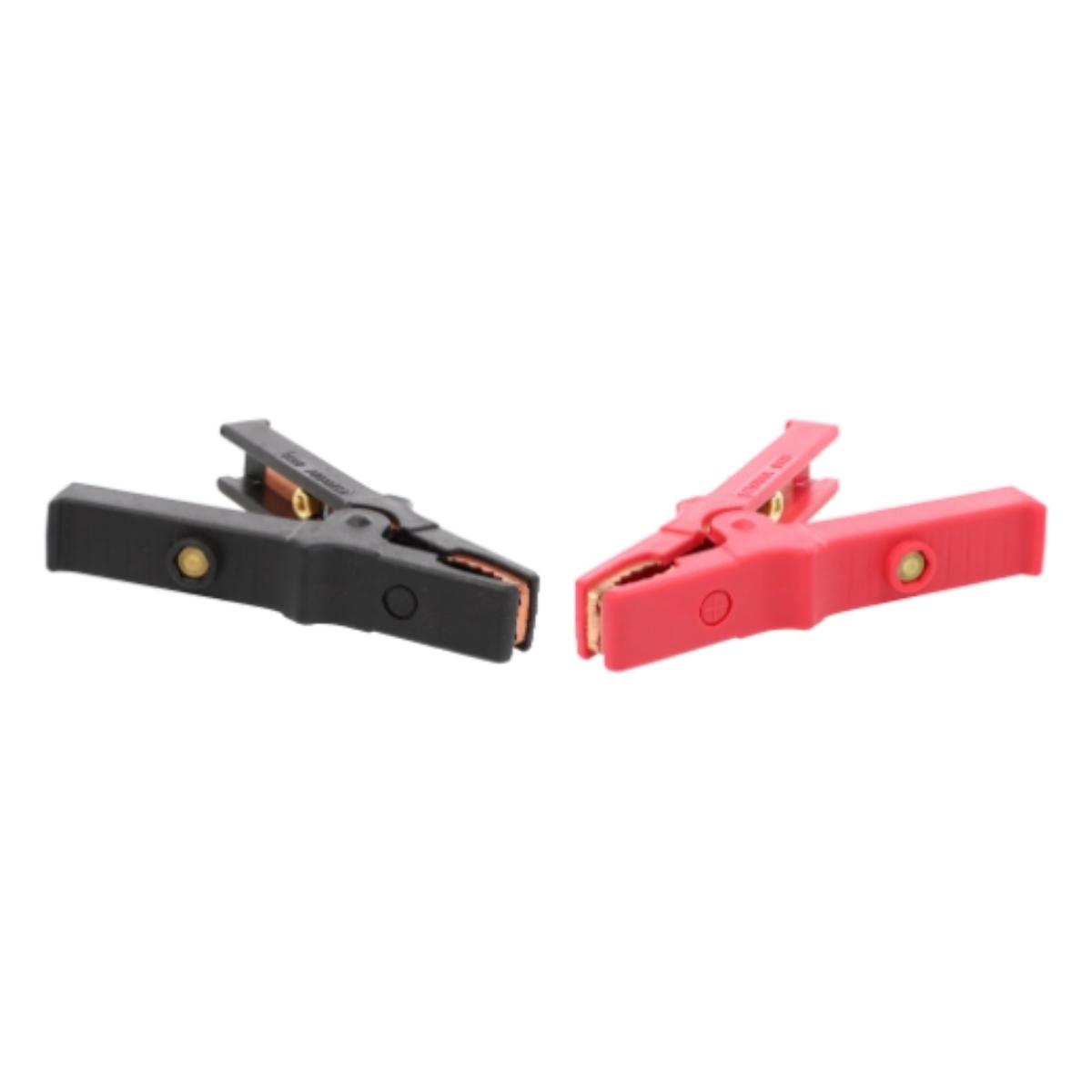 ELMAG Polklemmen-Set je 1x rot + schwarz, für START TRUCK 2200/4400 & 1600/3200 - AUSLAUF