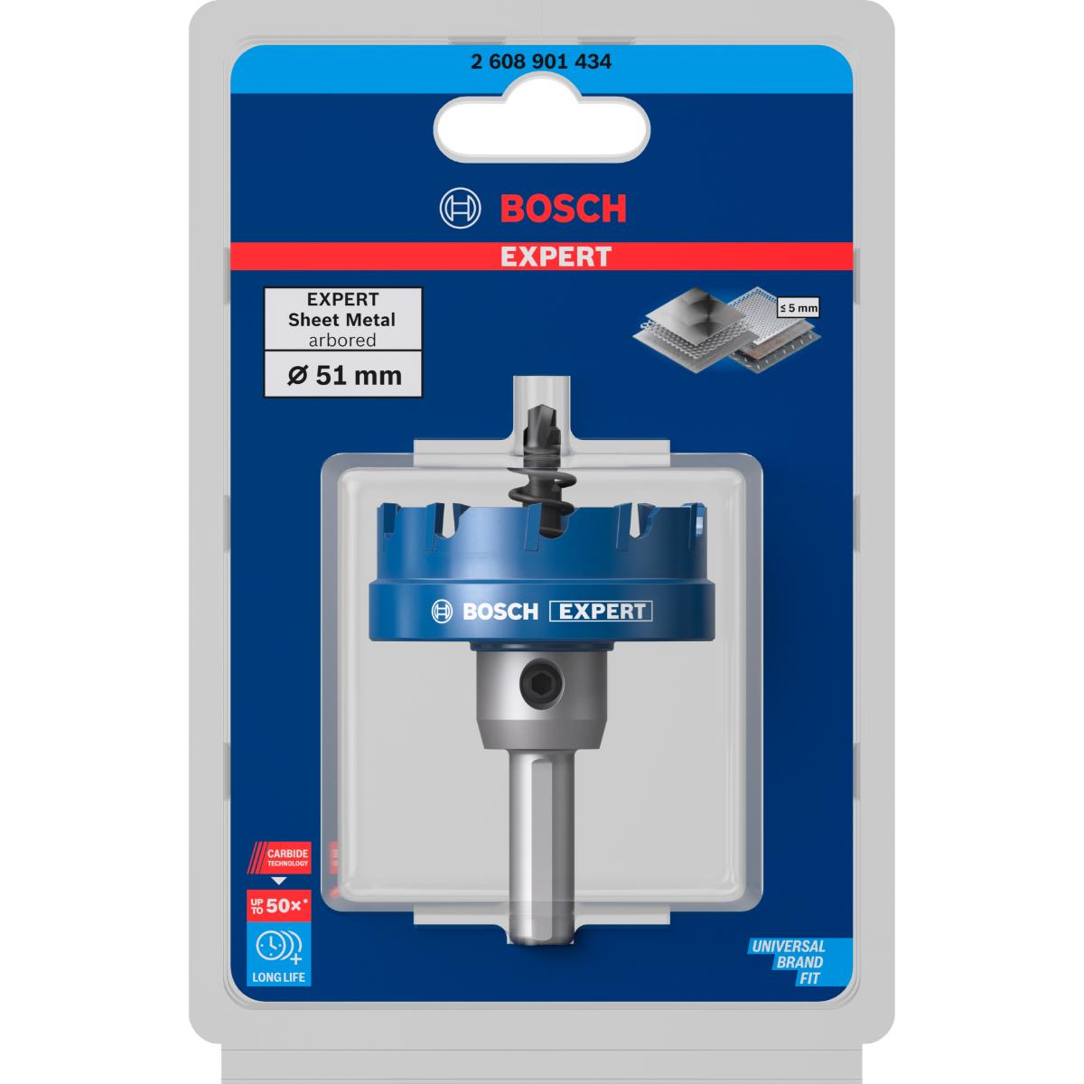 Bosch EXPERT Sheet Metal Lochsäge für Stahlblech 51 mm