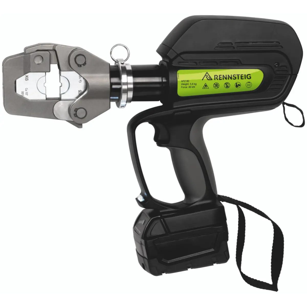 Rennsteig Akku-hydraulisches Crimpgerät APZ 80 im Kunststoffkoffer