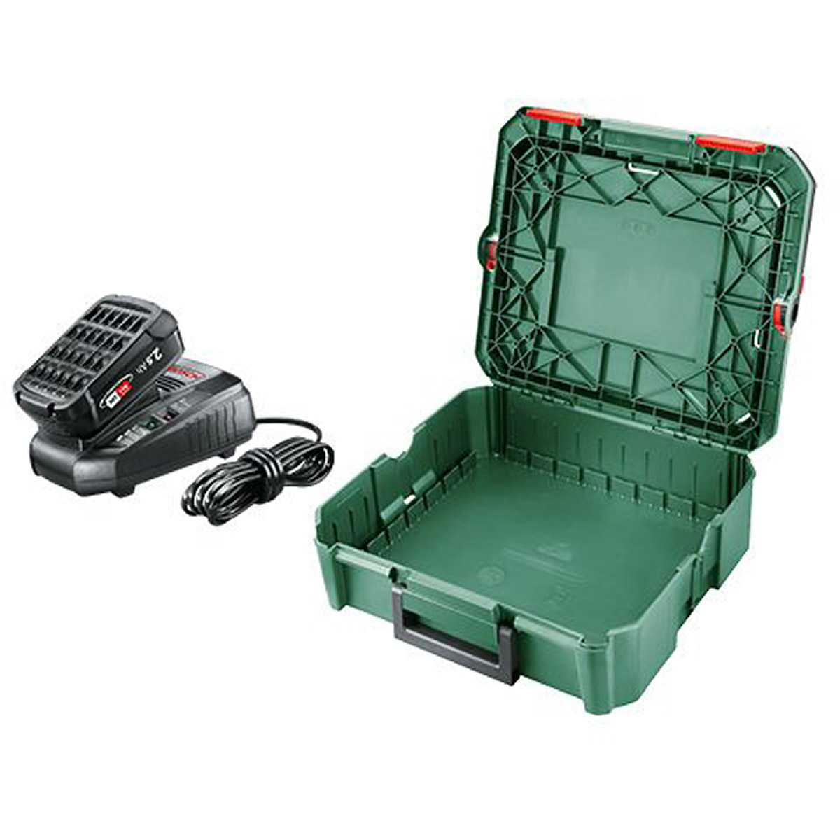Bosch 18 Volt Lithium-Ionen Starter-Set 18V (2.5Ah + AL 1830 CV) + SystemBox