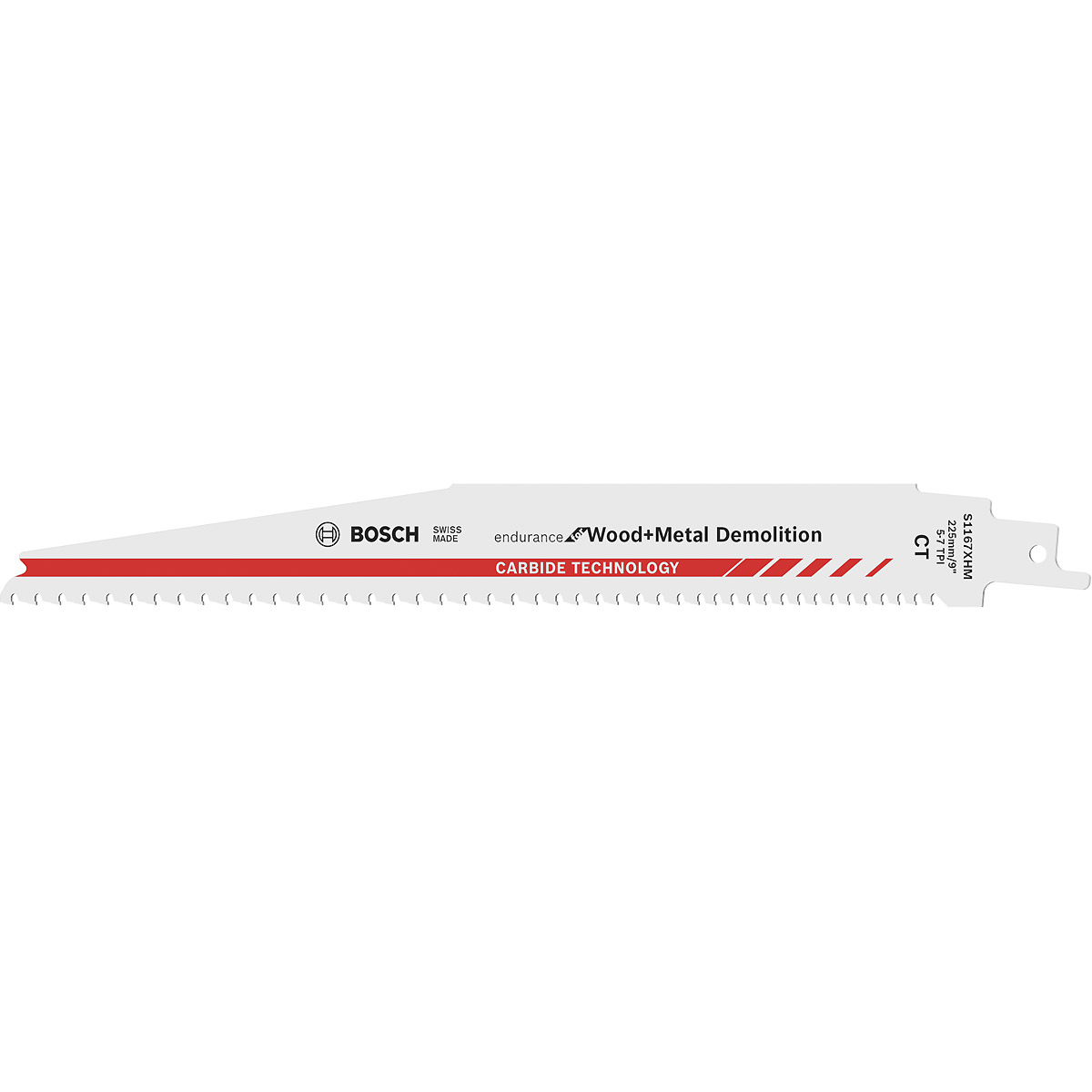 Bosch Säbelsägeblatt S 1167 XHM, Endurance for Wood and Metal Demolition