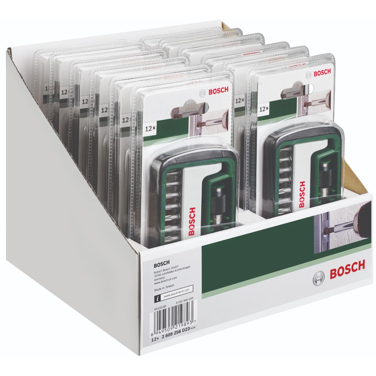 Bosch Schrauberbit-Set Standard für Innen-Torx-Schrauben, 12-tlg.