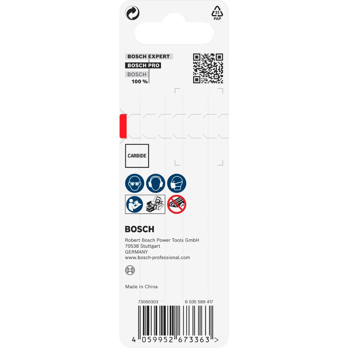 Bosch PRO Hobelmesser, 82 x 5,5 x 1,1 mm, 2 Stück
