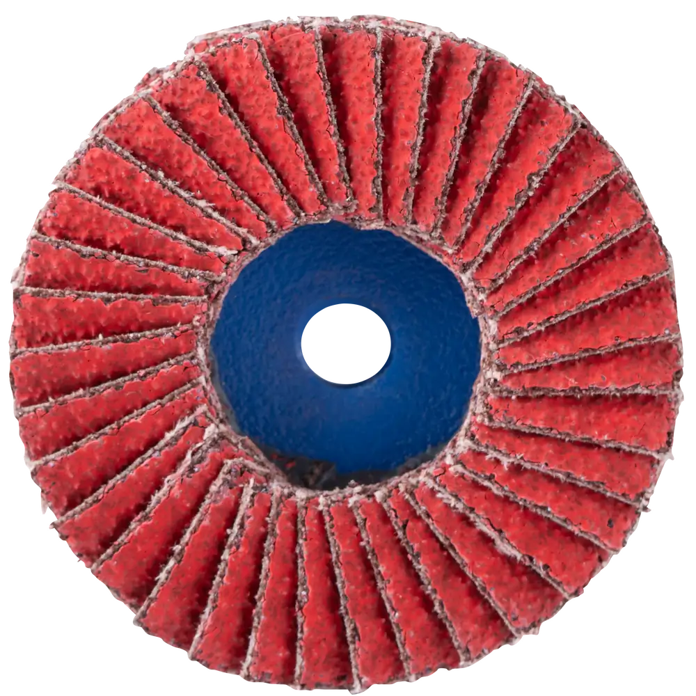 PFERD TOOLS COMBIDISC Keramikkorn Mini-POLIFAN CDR Ø 50mm CO-COOL120 für kühlen Schliff auf Edelstahl