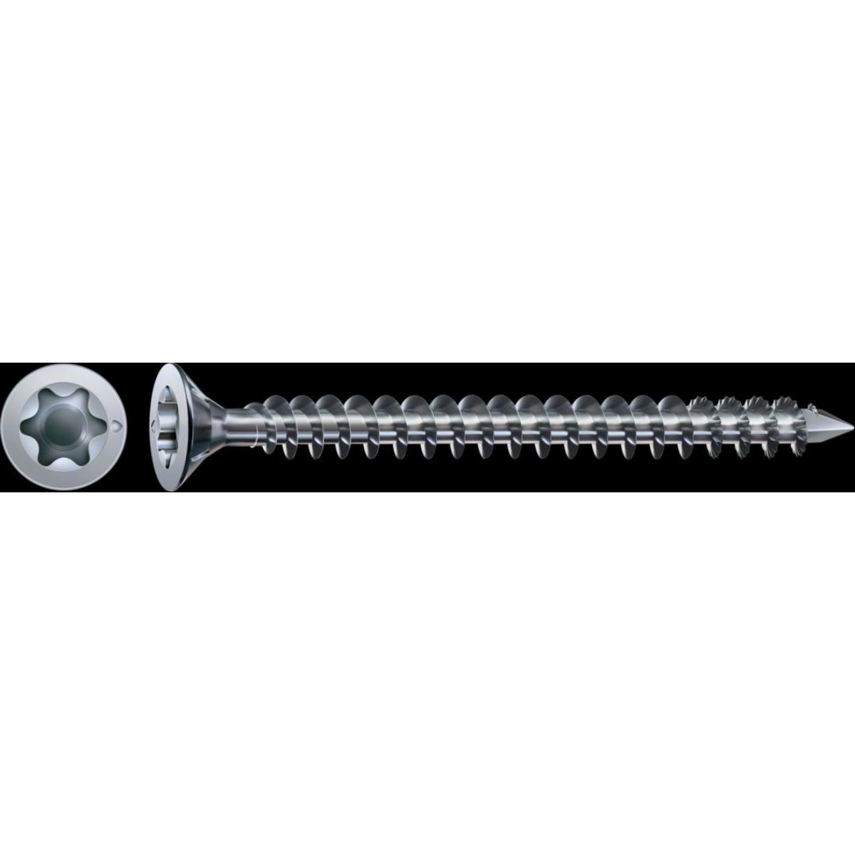 SPAX-S Senkkopf Fräsrippen T-Star Plus T50 Vollgewinde Cut WIROX, 20 Stück