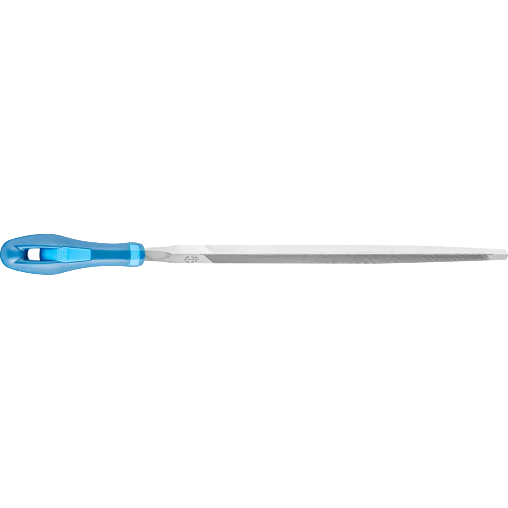 PFERD TOOLS Sägefeile mit Heft Dreikant schmal Hieb 2 universell zum Schärfen