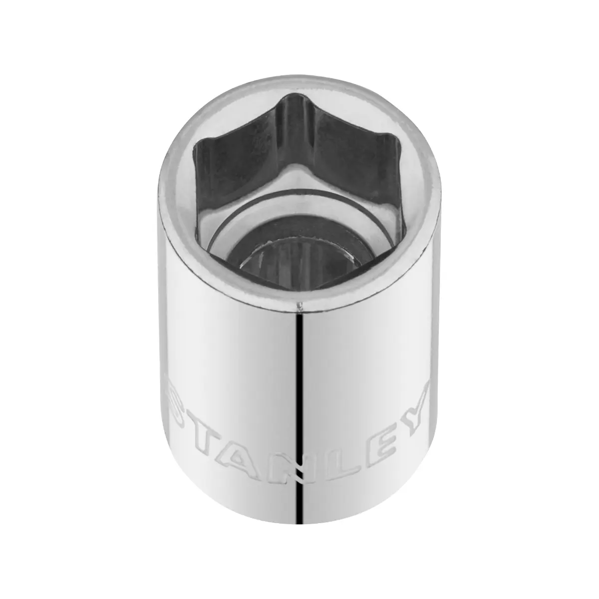 STANLEY 3/8 Zoll 6-Kant Stecknuss 12 mm mit MaxiDrive-Profil