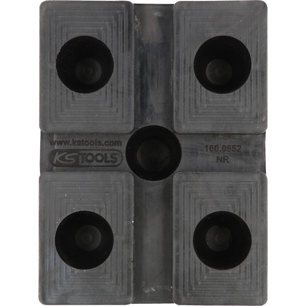 KS Tools Gummiauflage 31 für Hebebühnen, 160 x 120 x 90 mm