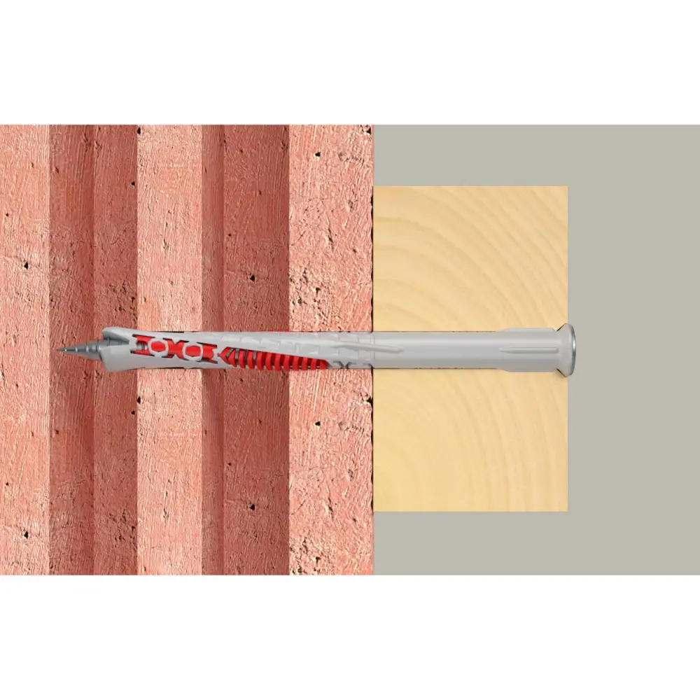 Fischer Langschaftdübel DuoXpand 8x80 T mit Senkkopfschraube