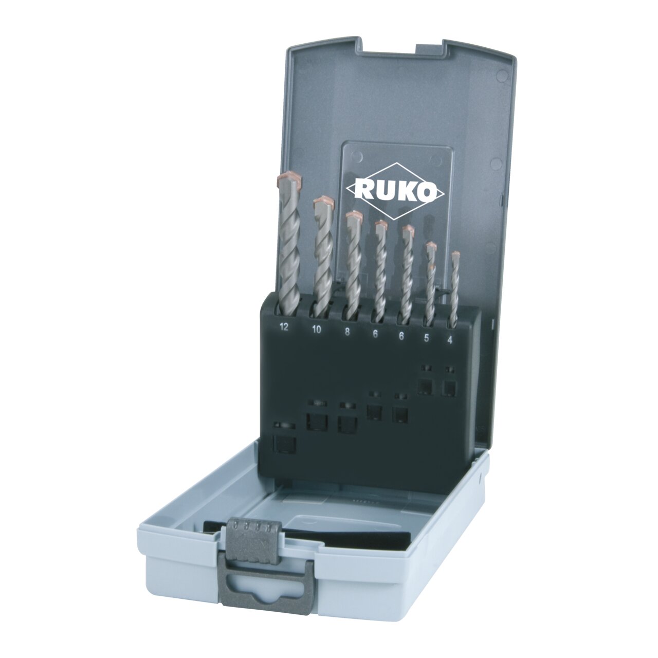 RUKO SDS-plus Hammerbohrer-Satz mit 2 Schneiden - 7-tlg.