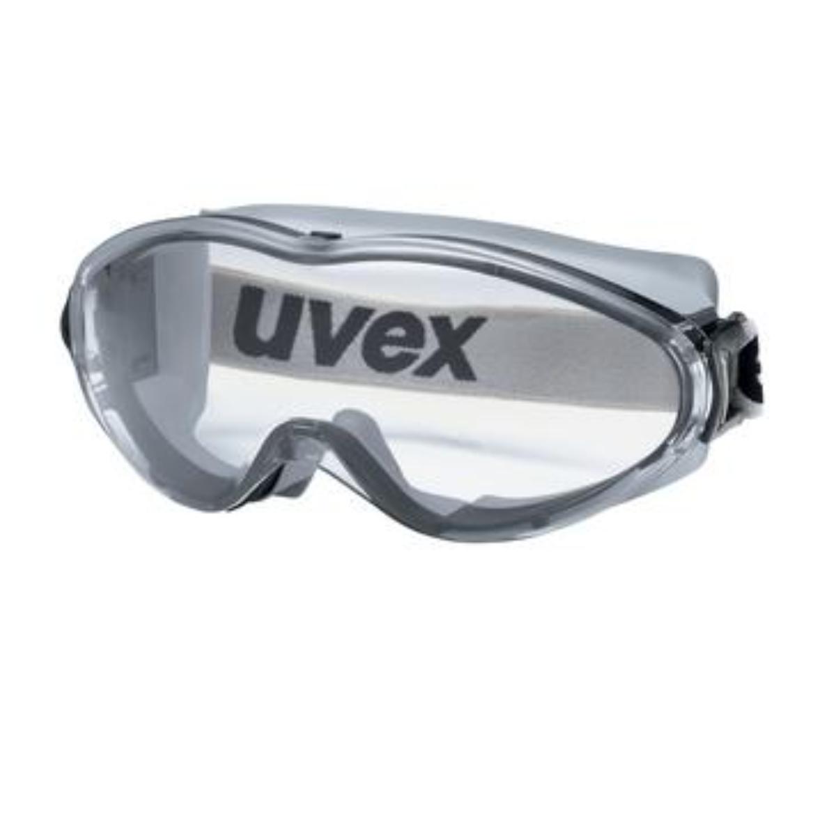 uvex ultrasonic Vollsichtbrille innen beschlagfrei, außen extrem kratzfest & chemikalienbeständig (Retailverpackung)
