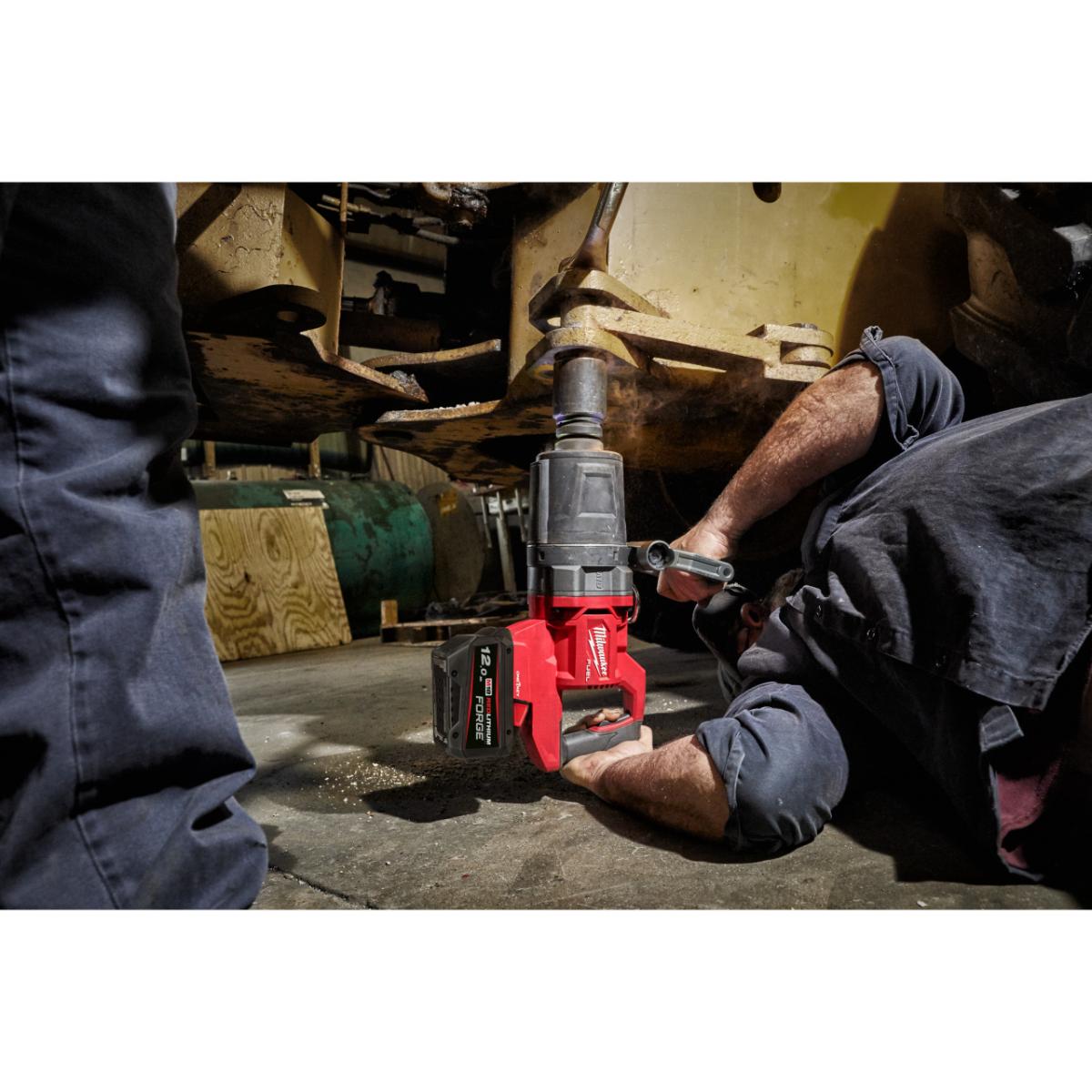 Milwaukee ONE KEY Akku-Schlagschrauber D-Griff 1" Vierkant Sprengring M18 ONEFHIWF1DS-121C