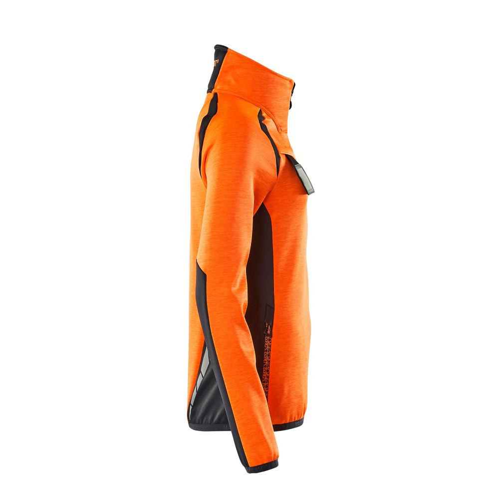 MASCOT Damen Fleecepullover mit kurzem Reißverschluss ACCELERATE SAFE