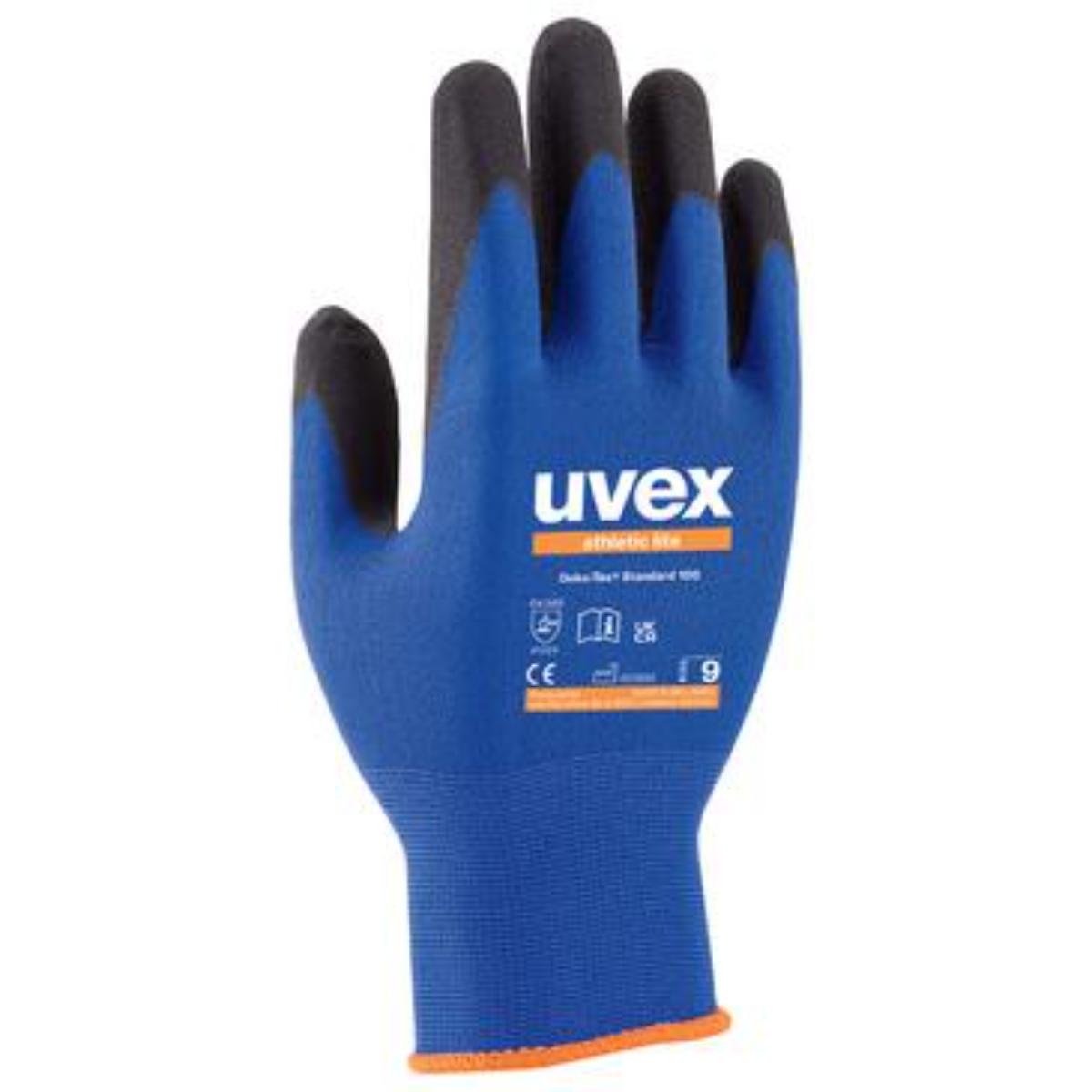 Uvex athletic lite Montagehandschuh - 10 Paar