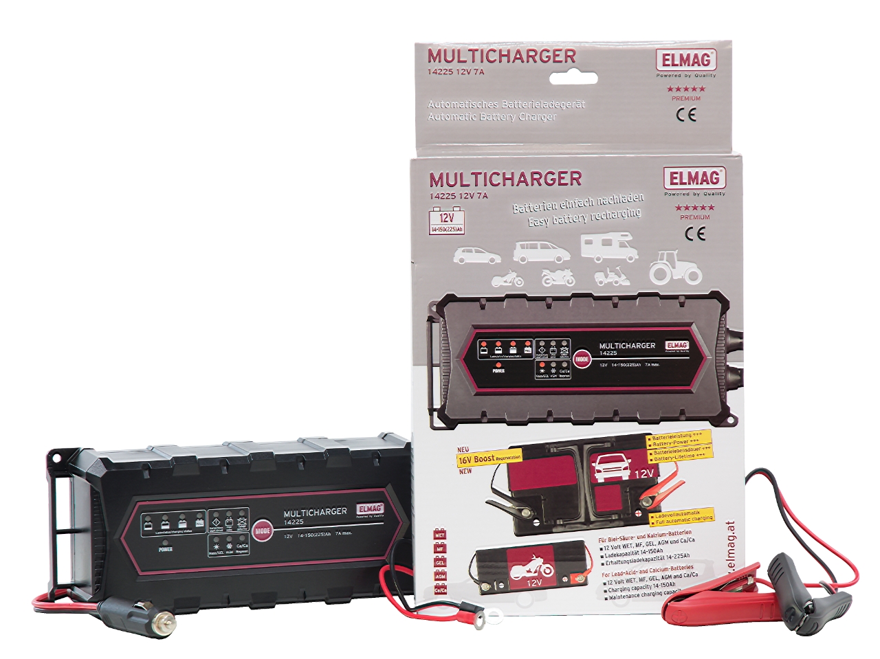 ELMAG Automatisches Batterieladegerät 12 V.